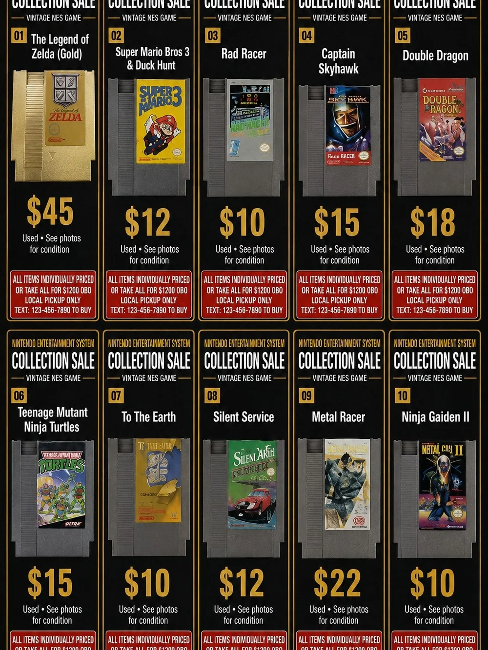 Nintendo official nes
